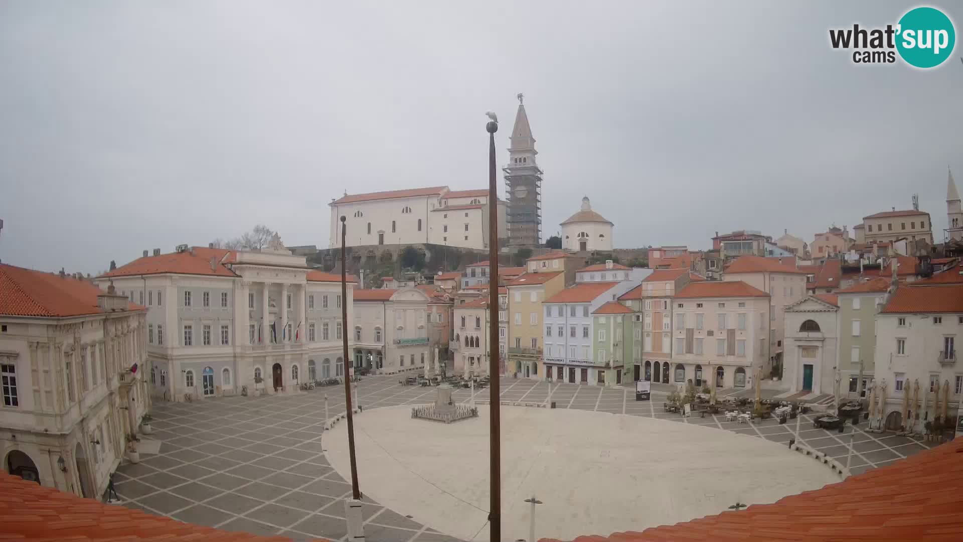 Webcam Piran – Plaza Tartini “Mestna Kavarna”