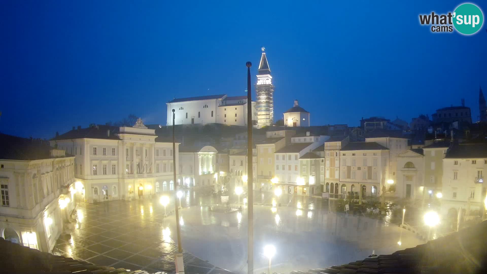 Live Webcam Piran – Tartini square – Art Hotel