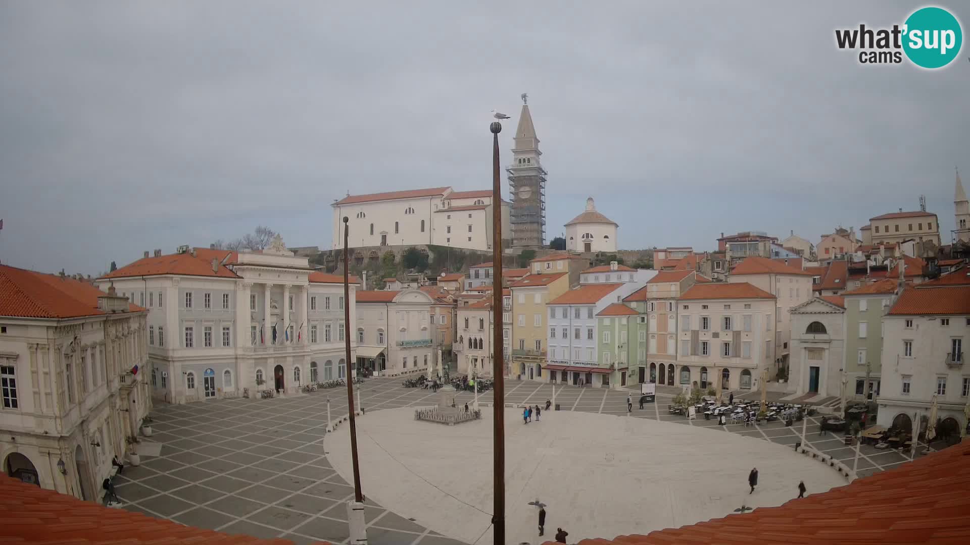 Webcam Piran – Plaza Tartini