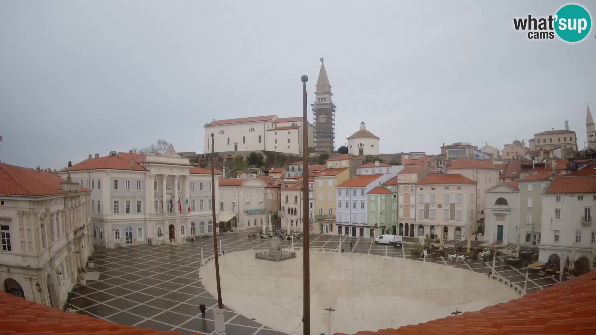 Webcam Piran – Tartini platz – Art Hotel Tartini