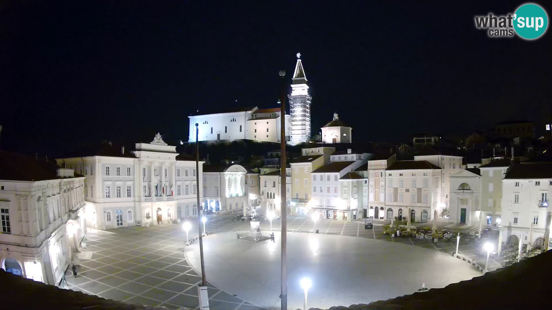 Kamera v živo Piran – Tartinijev trg