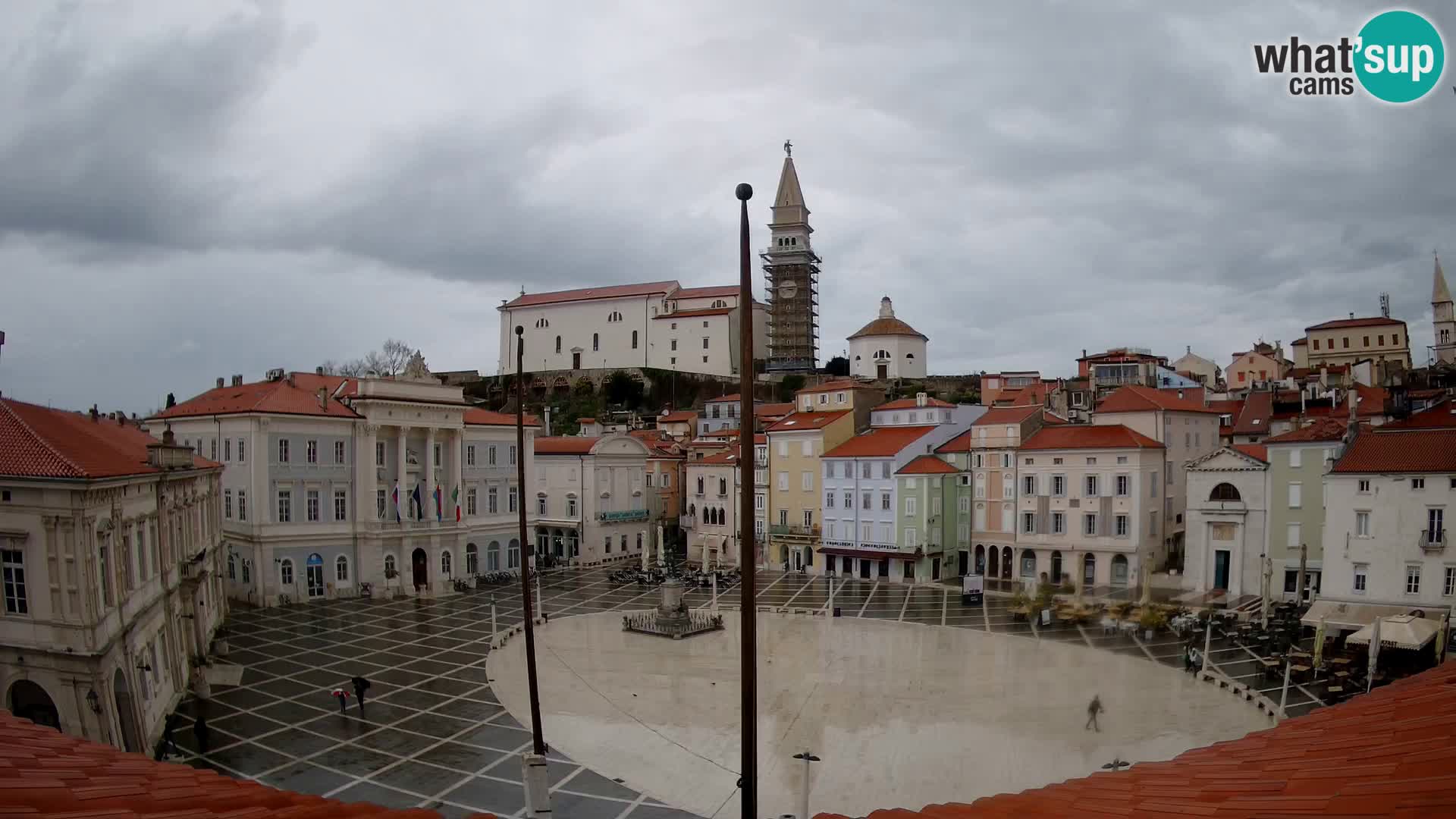 Live Webcam Piran – Tartini square – Art Hotel