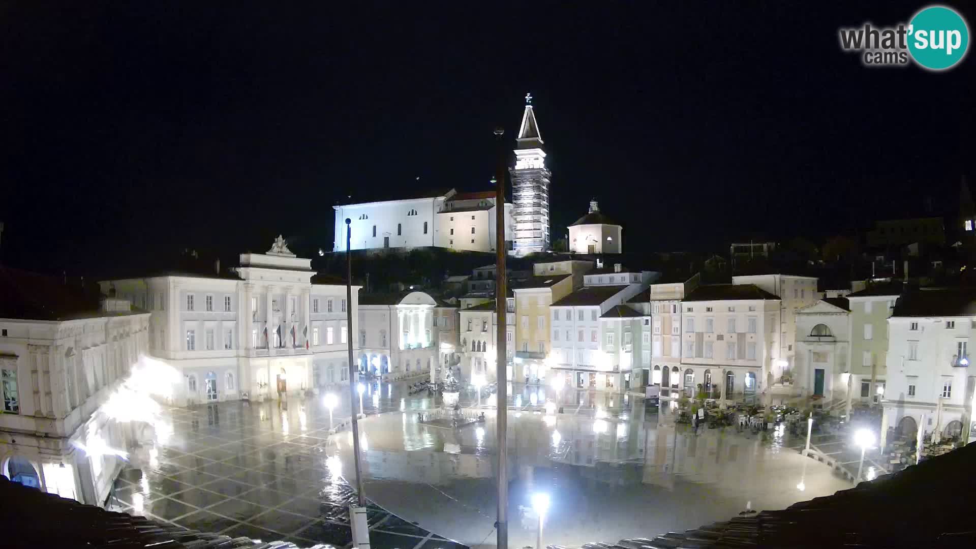 Webcam Piran – Plaza Tartini