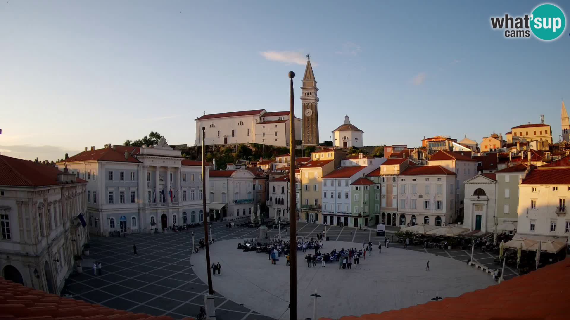 Web Kamera Piran – Trg Tartini