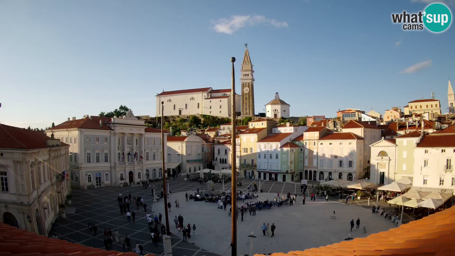 Webcam Pirano | Piran – Piazza Tartini – Art Hotel