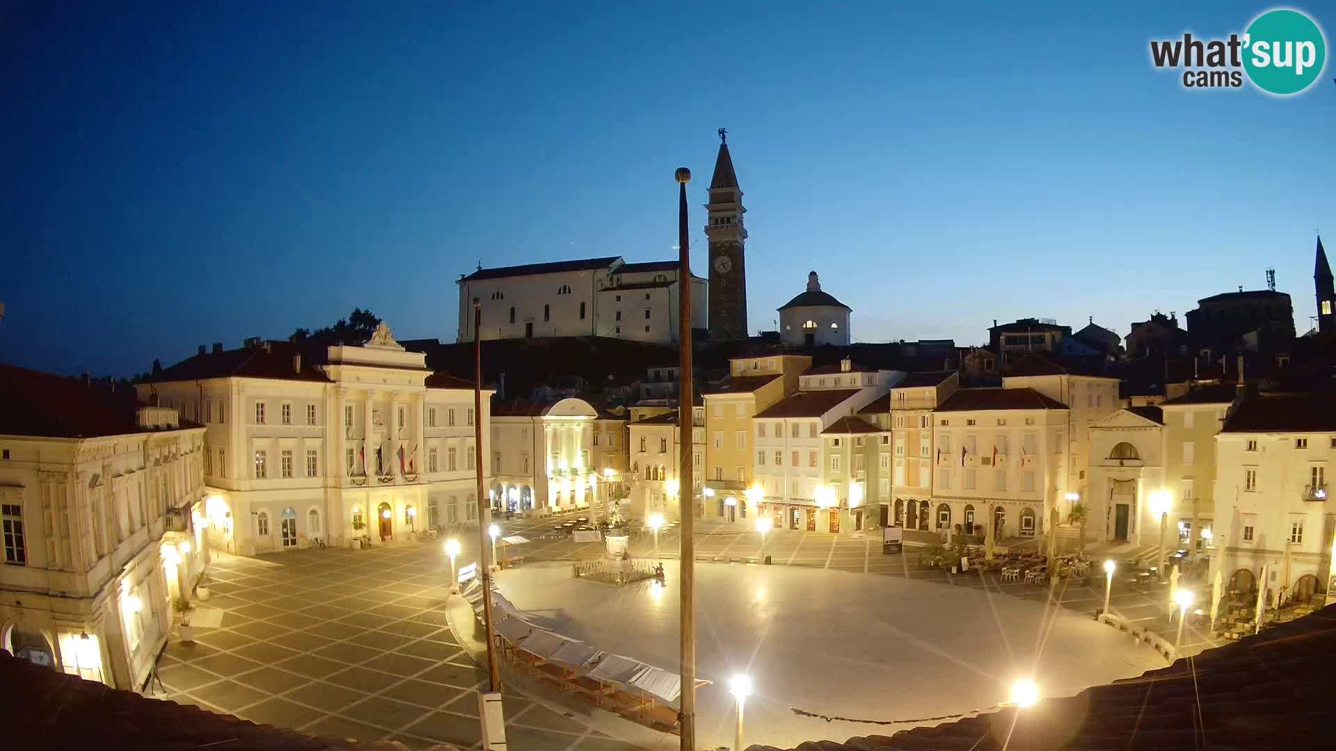Webcam live Piran – Tartini platz
