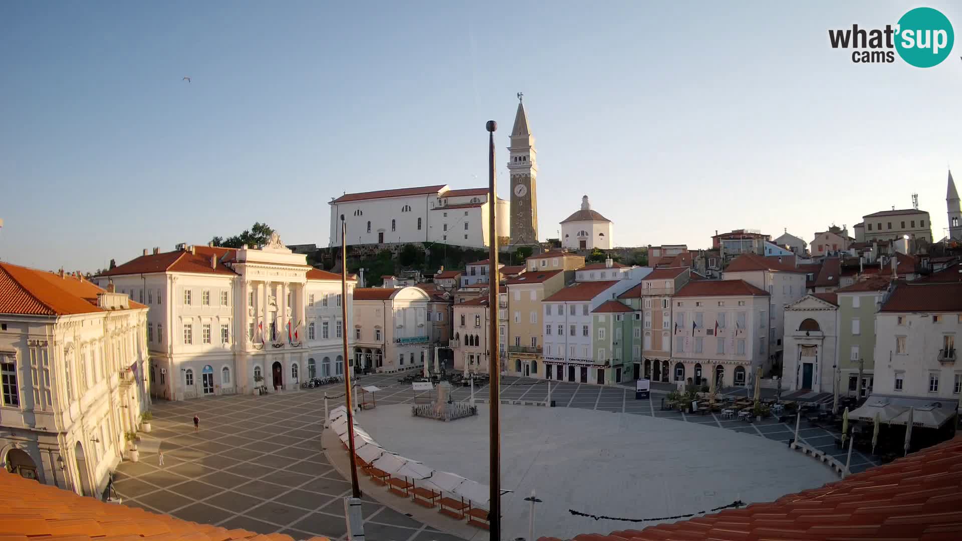 Web Kamera Piran – Trg Tartini