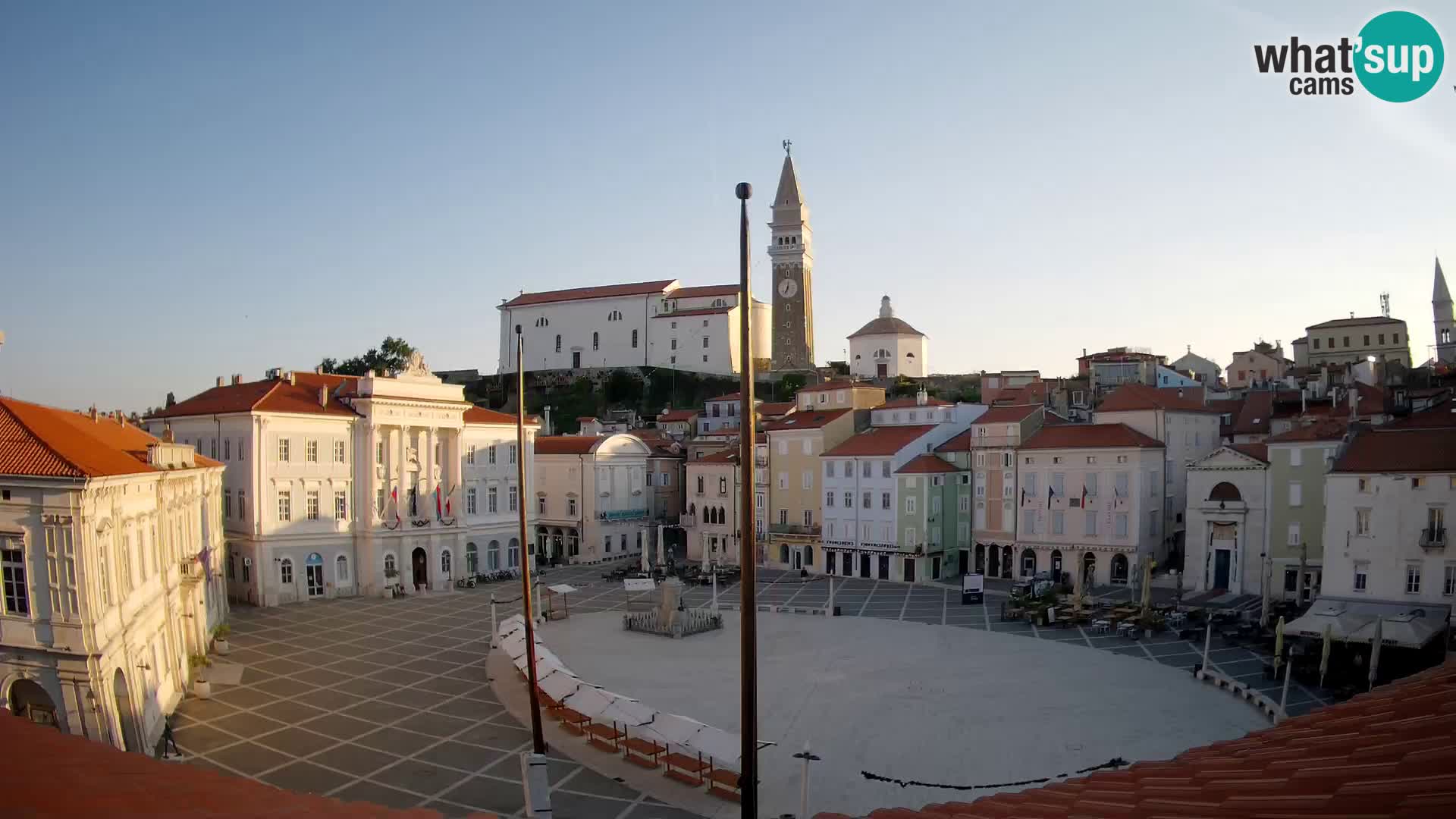 Webcam Pirano | Piran – Piazza Tartini – Art Hotel