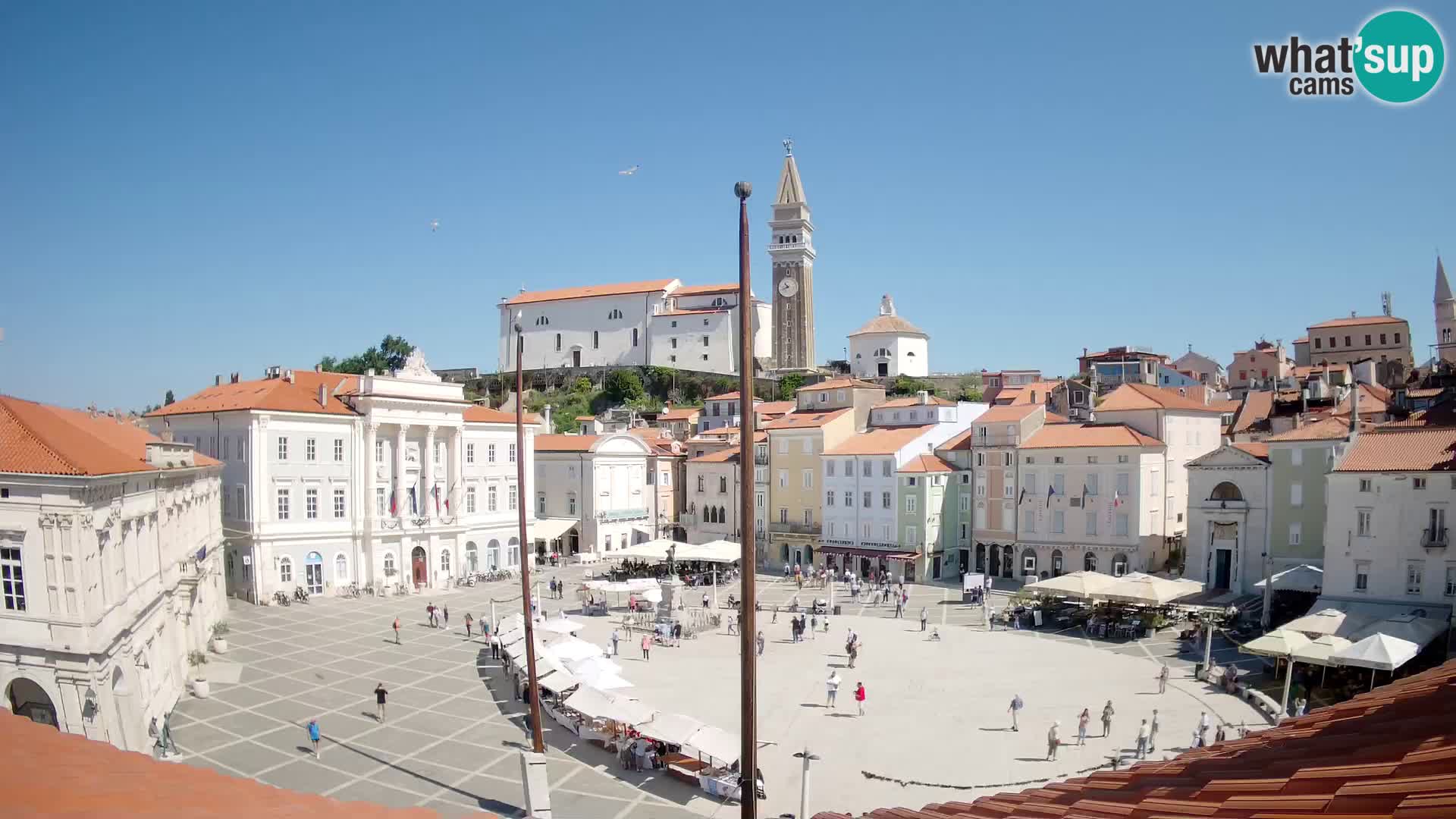 Webcam Piran – Plaza Tartini