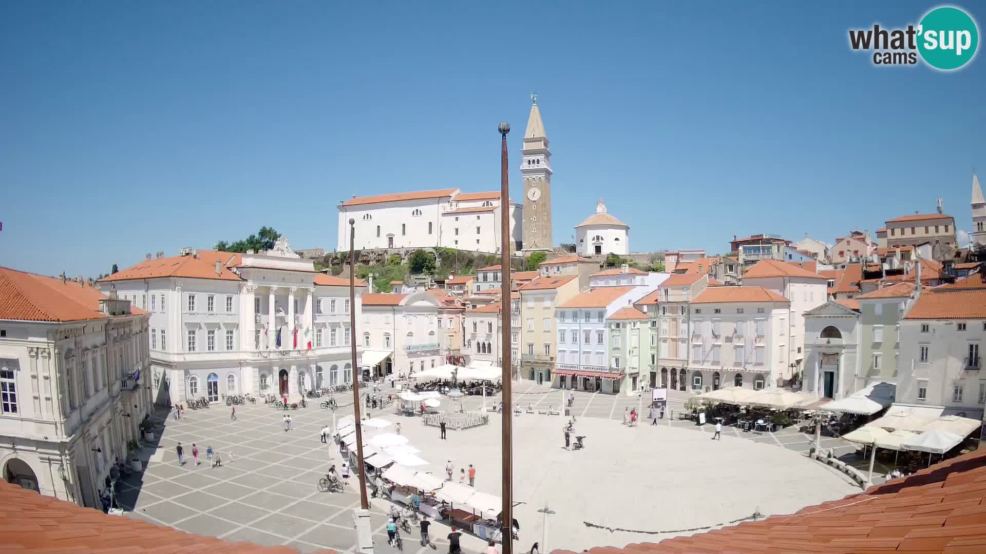 Webcam Piran – Plaza Tartini