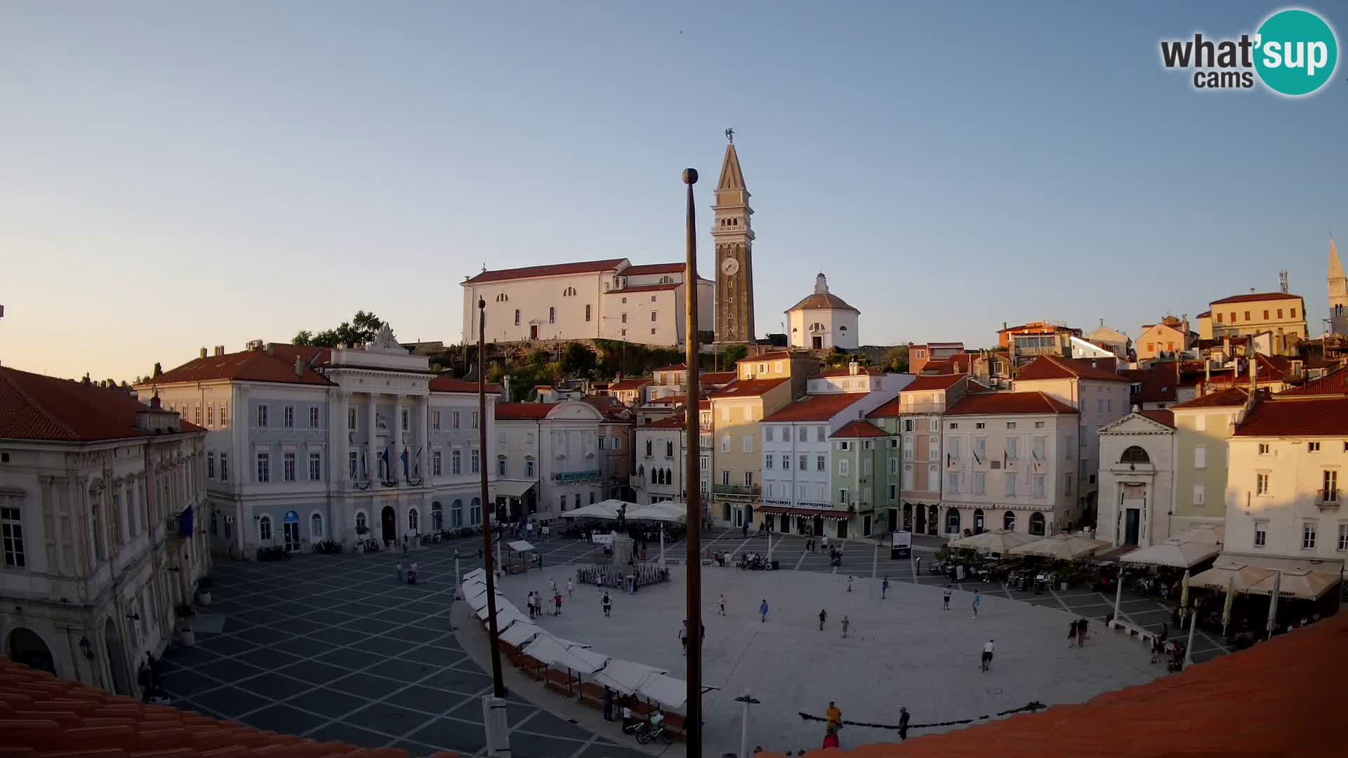 Web Kamera Piran – Trg Tartini