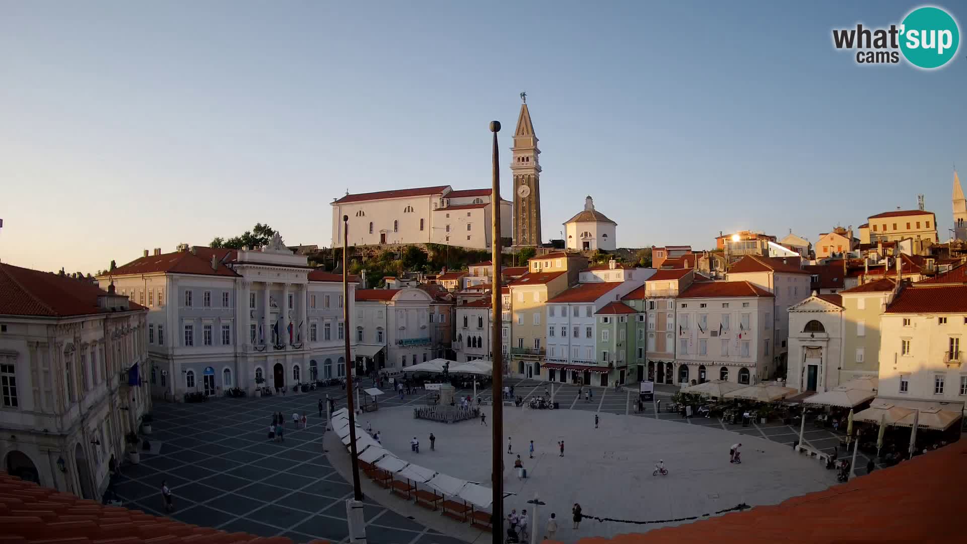 Webcam Pirano | Piran – Piazza Tartini – Art Hotel
