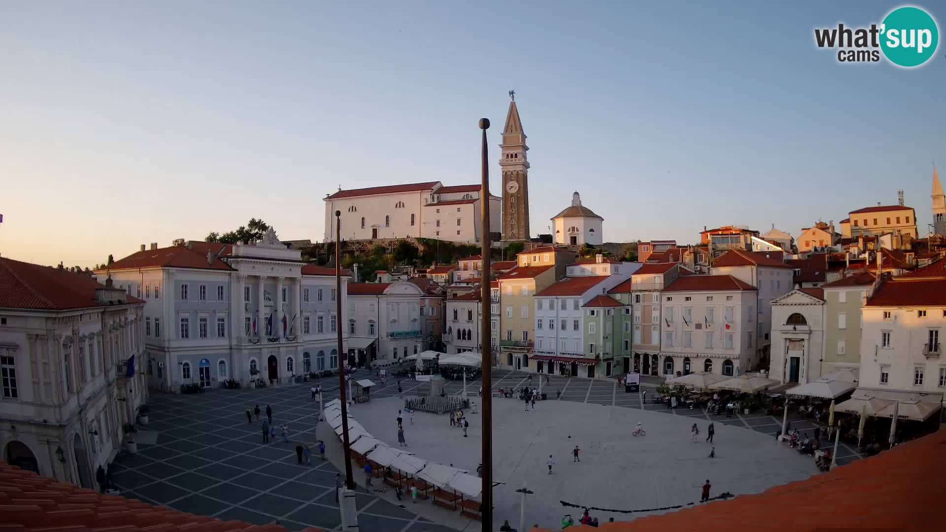 Webcam Pirano | Piran – Piazza Tartini – Art Hotel