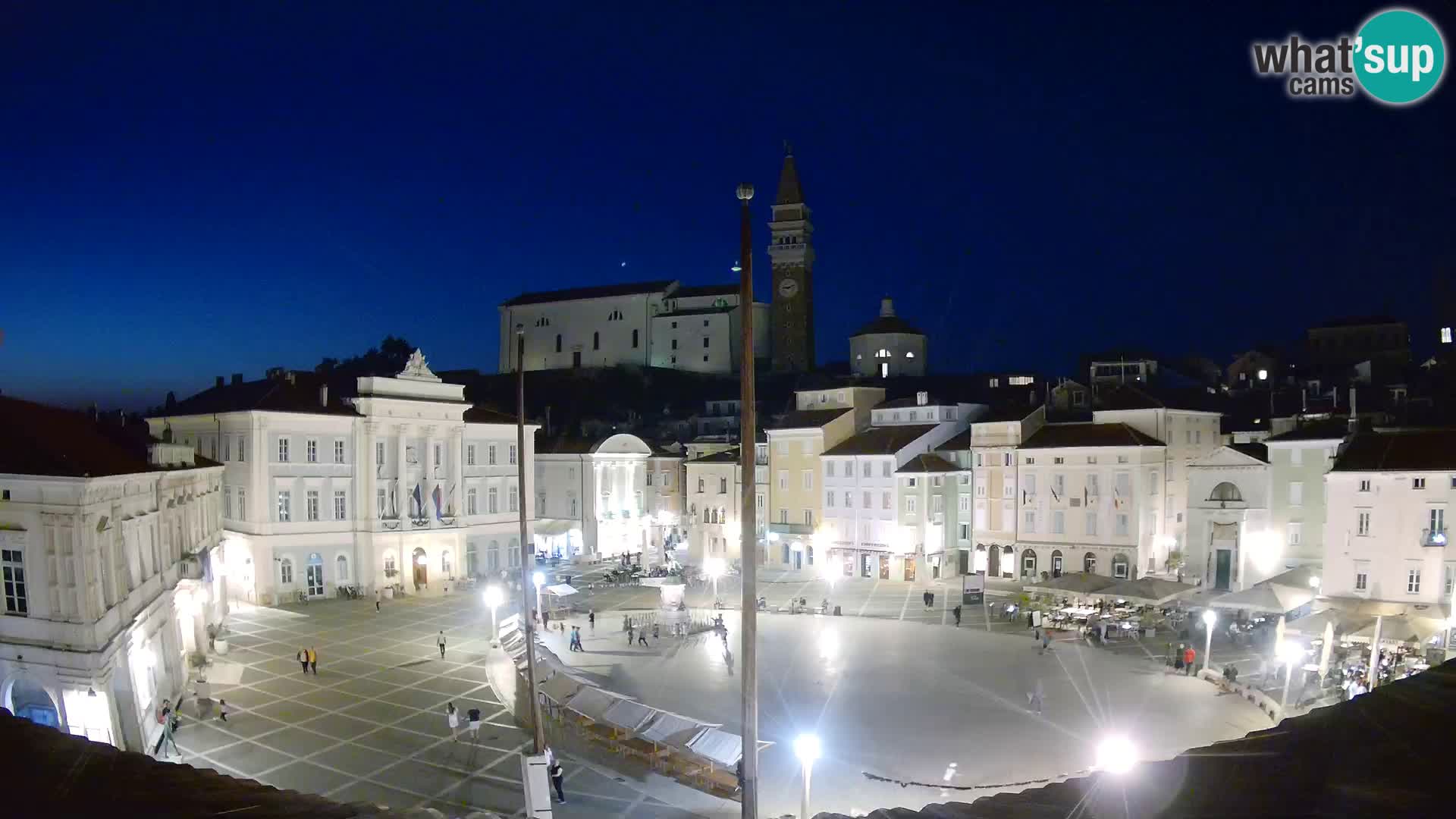 Web Kamera Piran – Trg Tartini