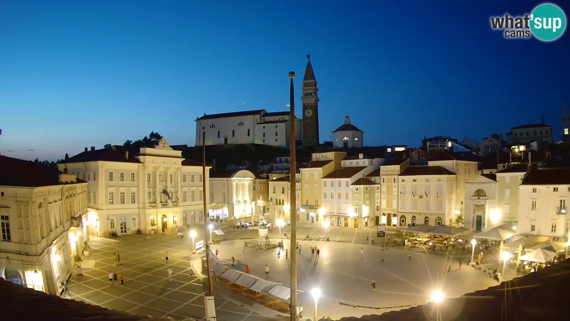 Webcam Pirano | Piran – Piazza Tartini – Art Hotel