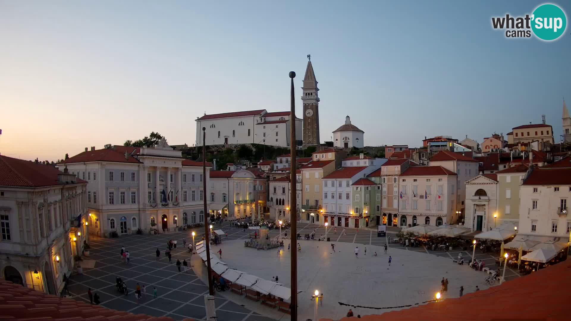 Webcam Piran – Plaza Tartini