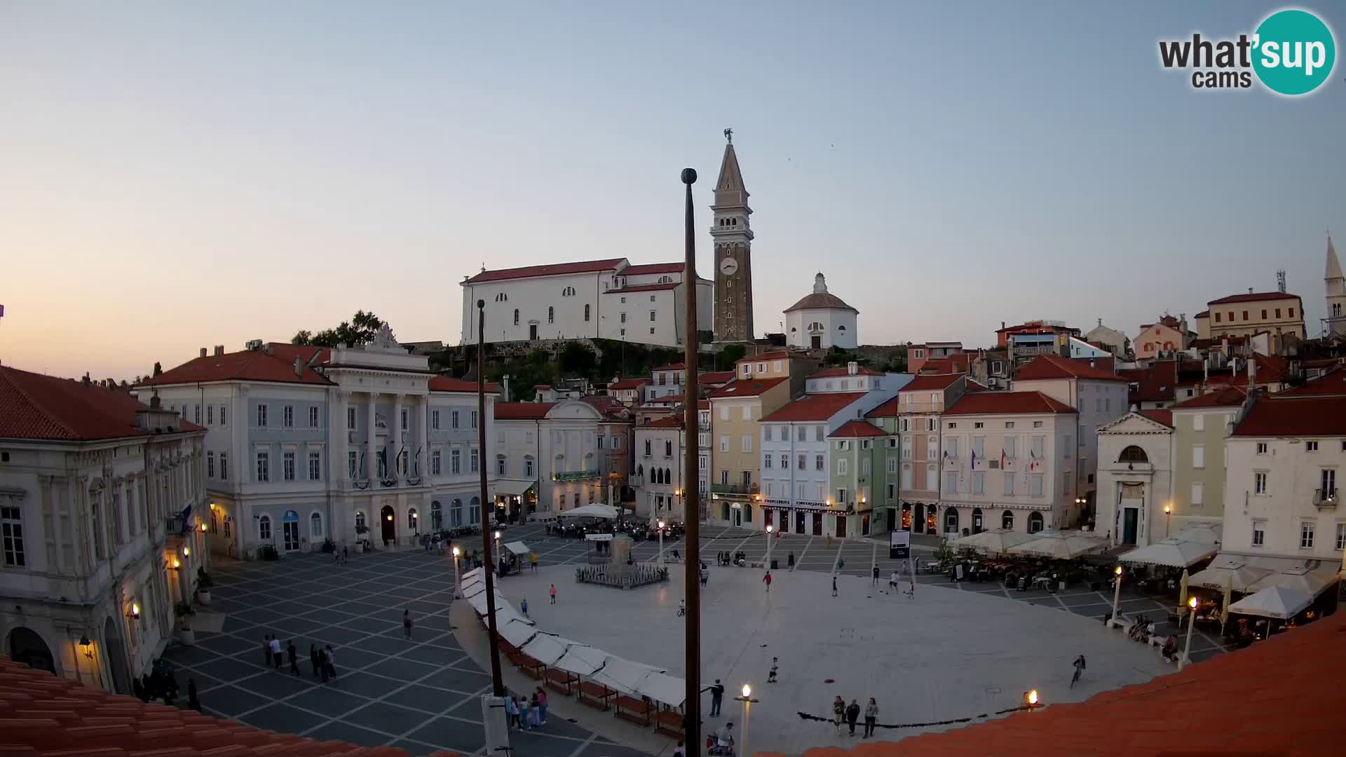Web Kamera Piran – Trg Tartini