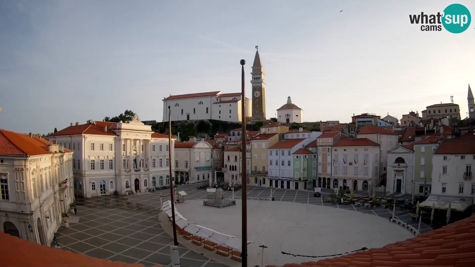 Web Kamera Piran – Trg Tartini