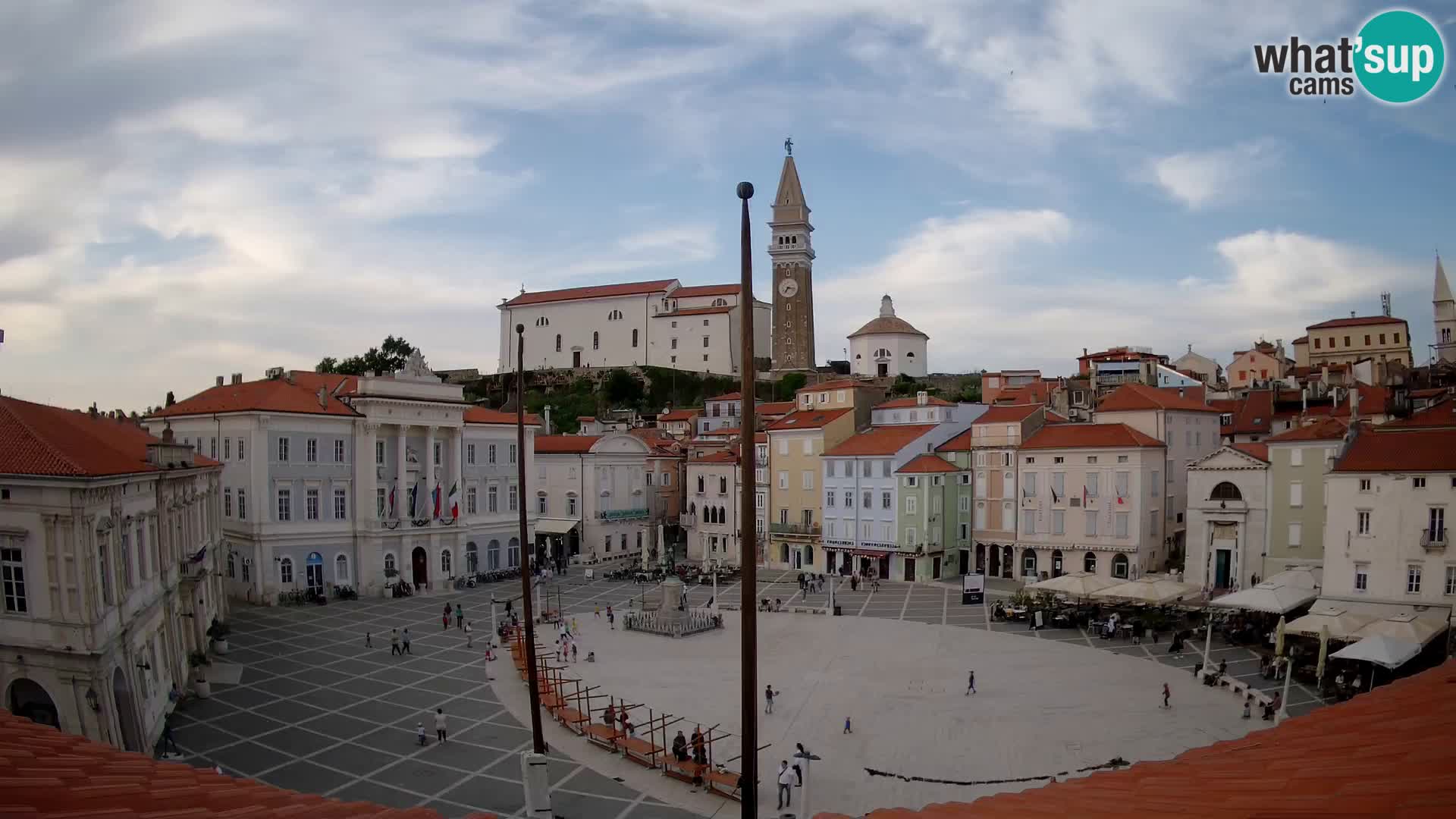 Webcam live Piran – Tartini platz