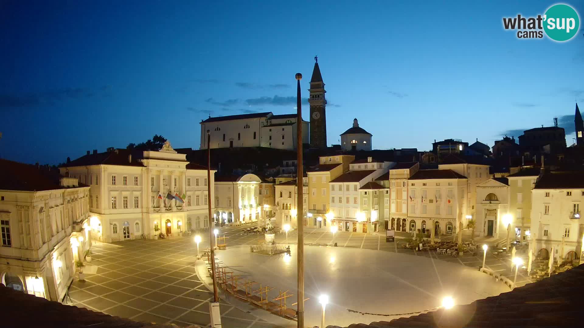 Webcam live Piran – Tartini platz