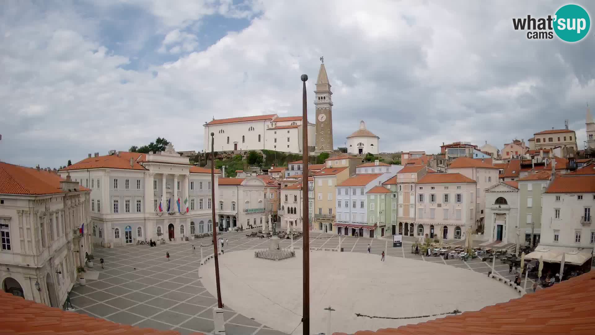 Webcam Piran – Tartini square