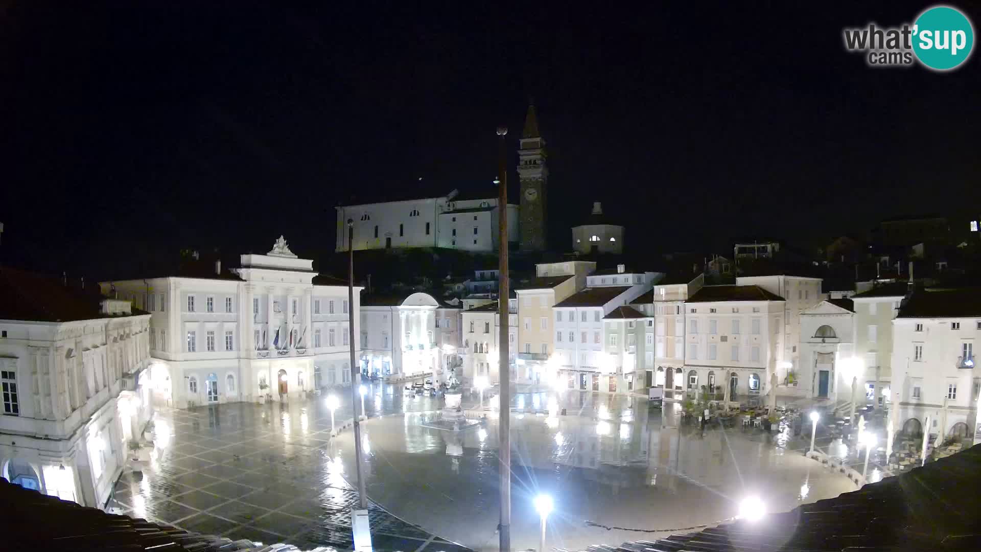 Web Kamera Piran – Trg Tartini