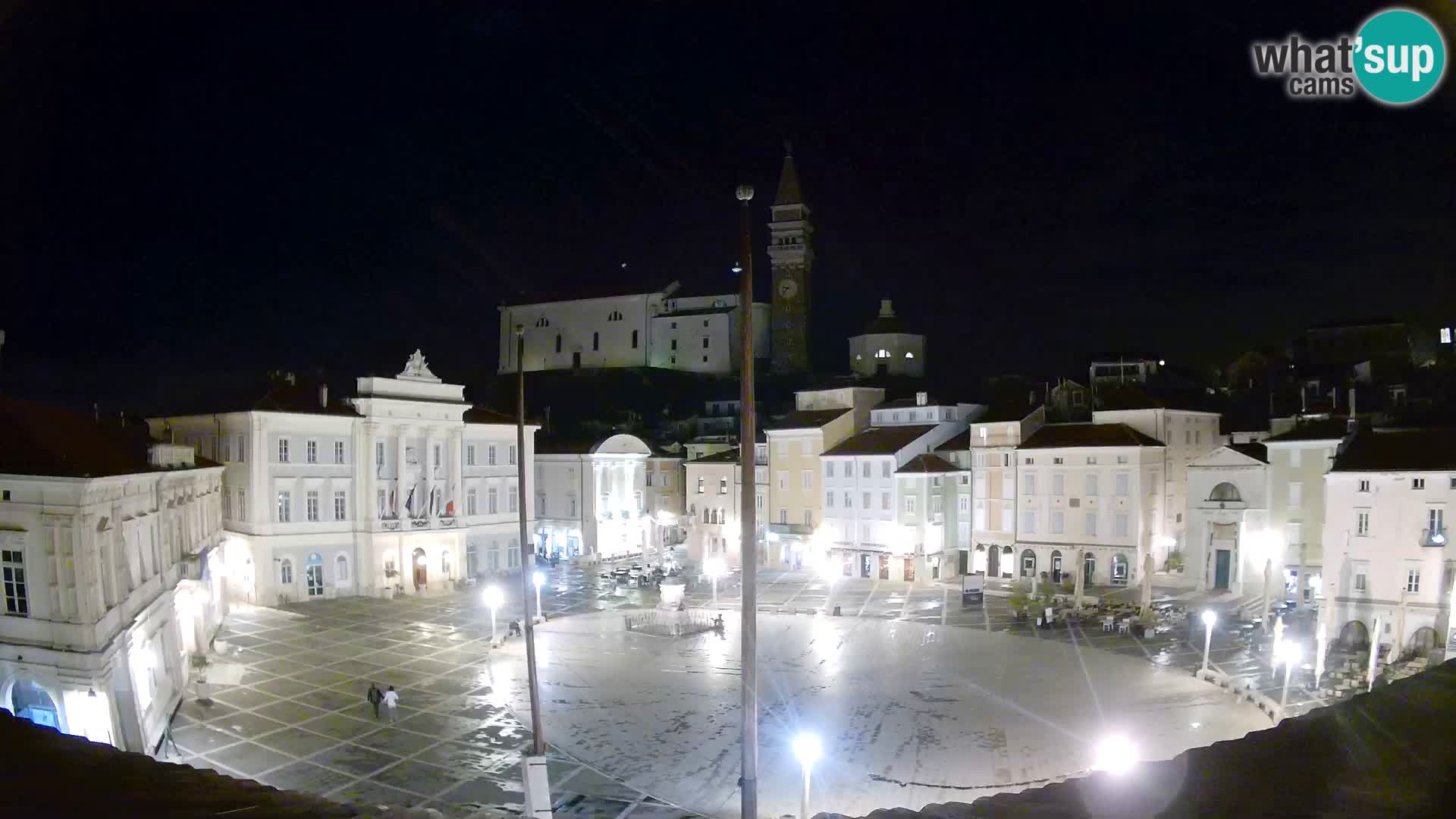 Webcam Piran – Tartini platz – Art Hotel Tartini