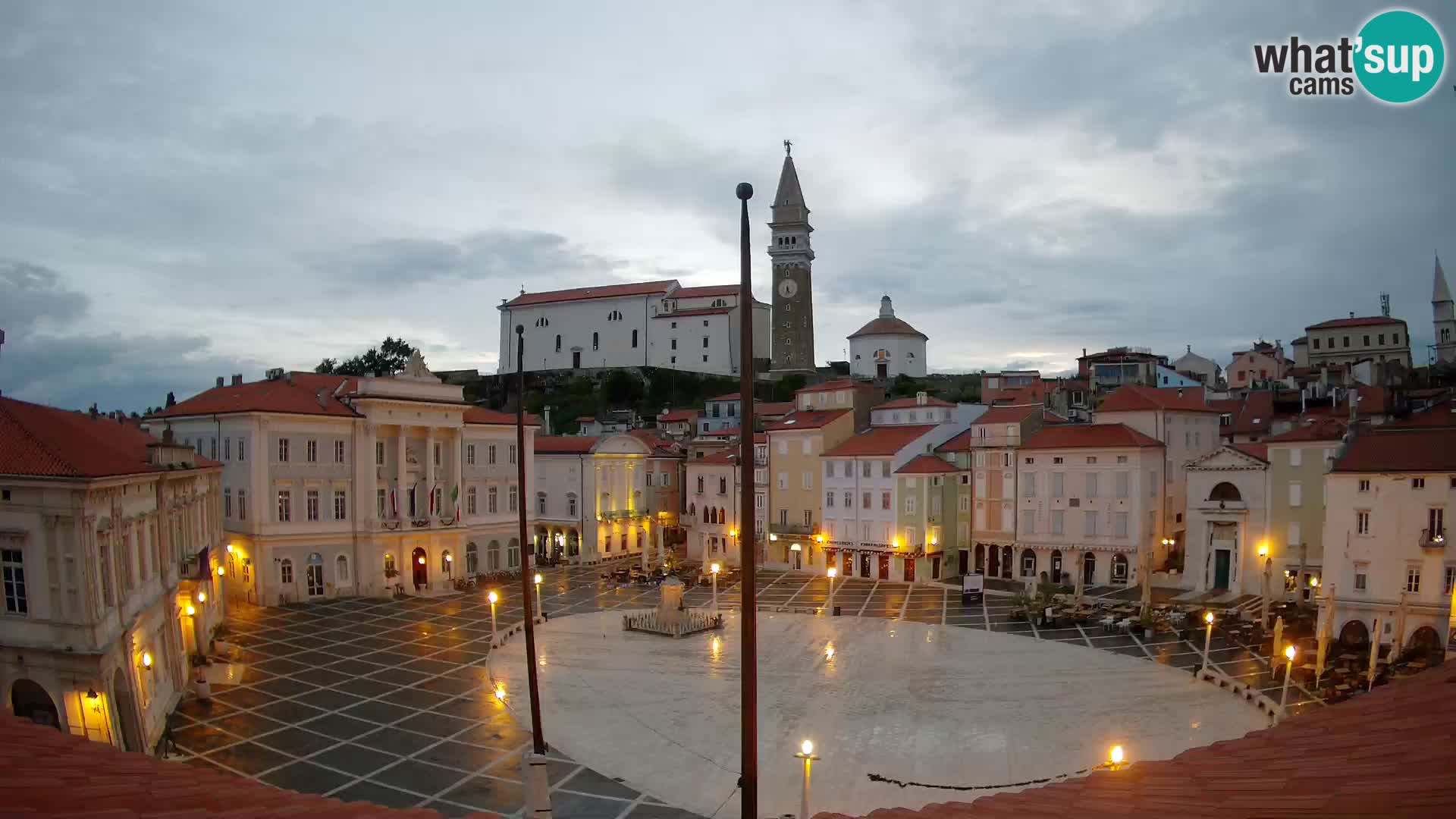 Web Kamera Piran – Trg Tartini