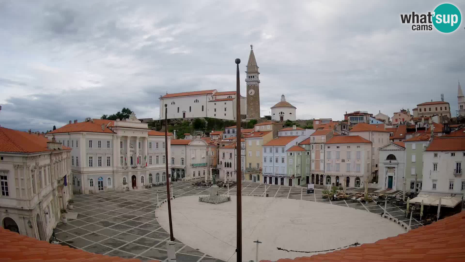 Web Kamera Piran – Trg Tartini