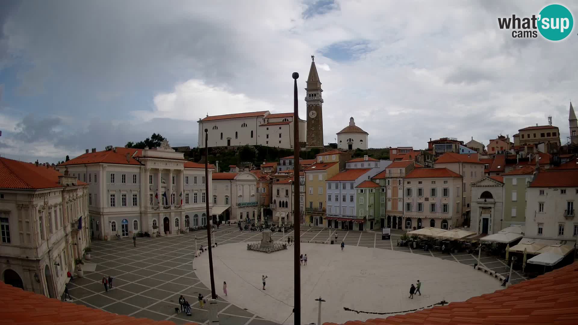 Kamera v živo Piran – Tartinijev trg