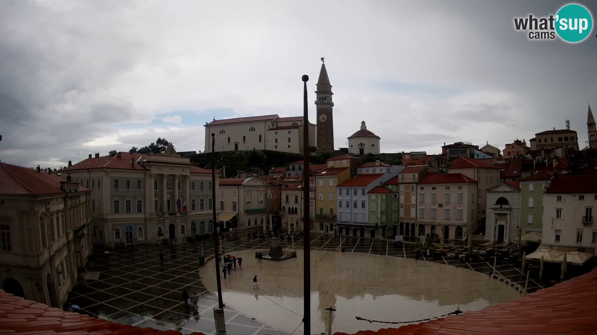 Live Webcam Piran – Tartini square – Art Hotel