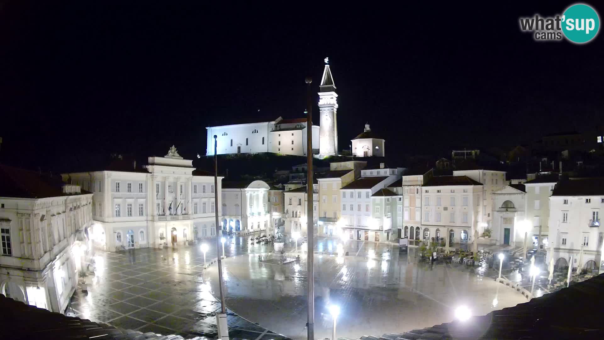 Kamera v živo Piran – Tartinijev trg