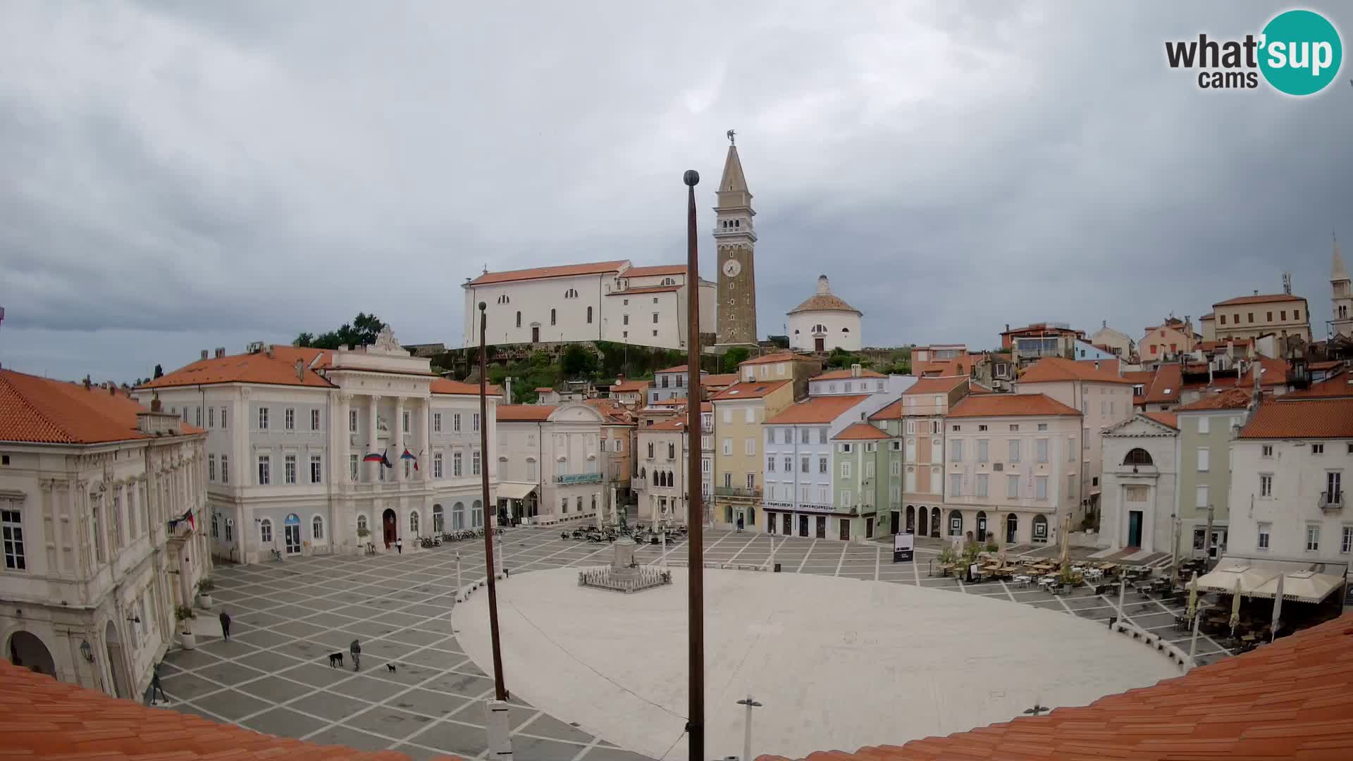 Live Webcam Piran – Tartini square – Art Hotel