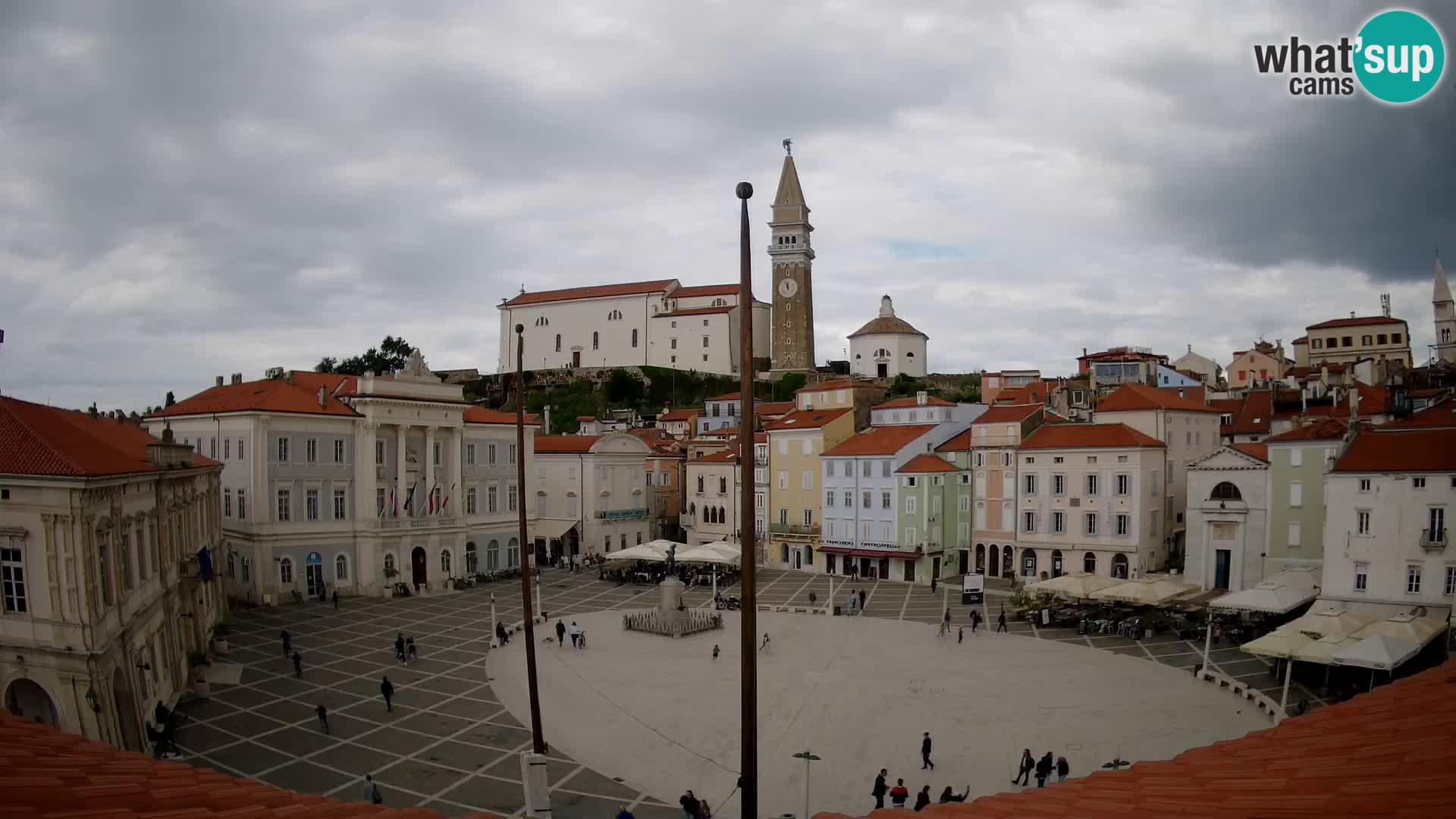 Kamera v živo Piran – Tartinijev trg