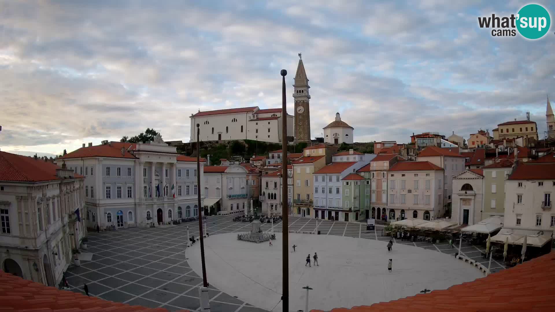 Webcam live Piran – Tartini platz
