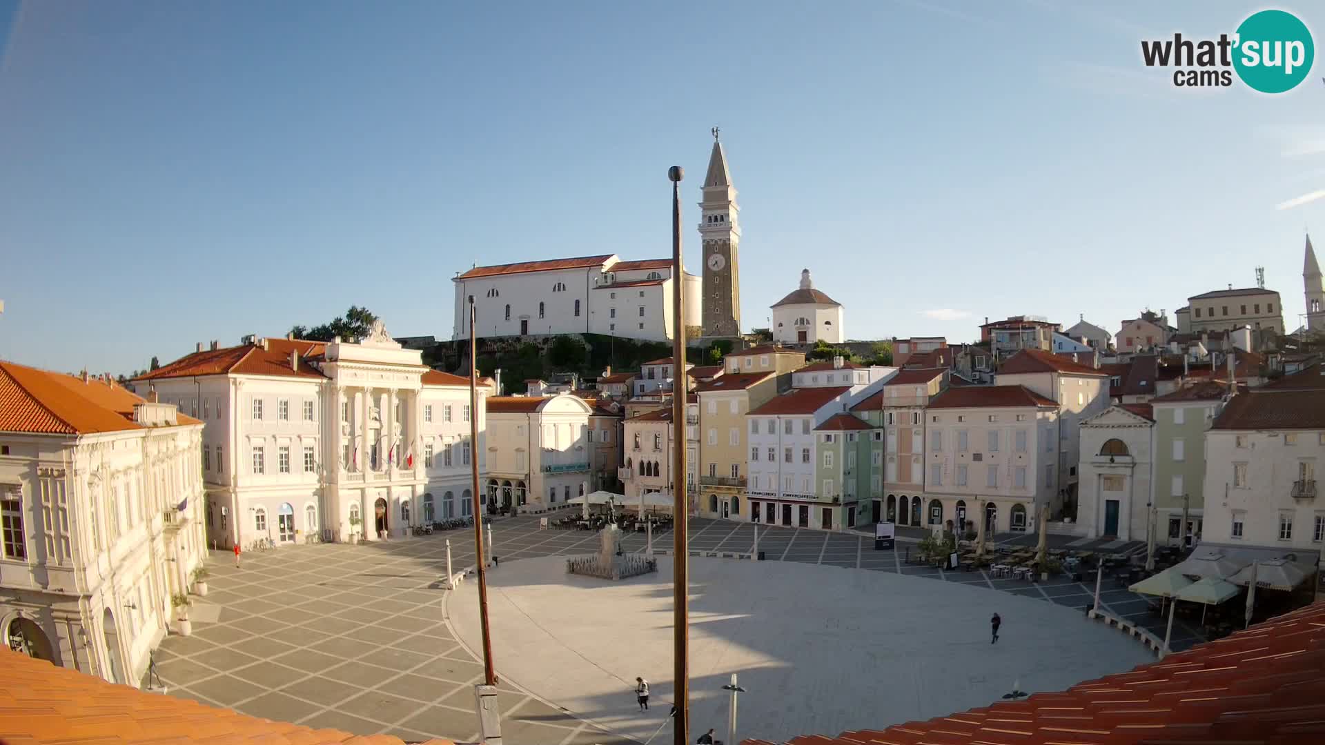 Kamera v živo Piran – Tartinijev trg