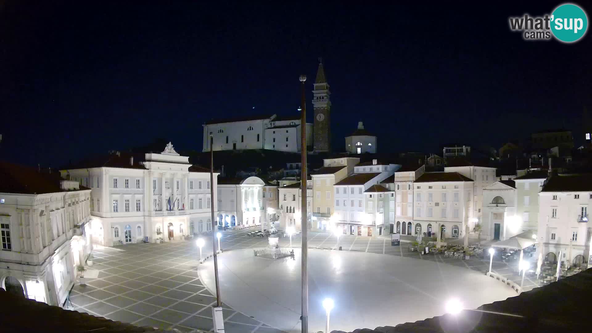 Webcam Piran – Plaza Tartini