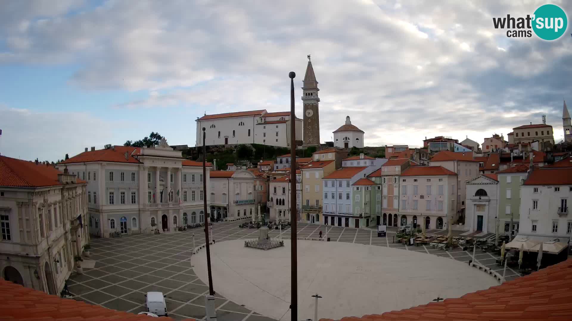 Webcam Piran – Tartini square
