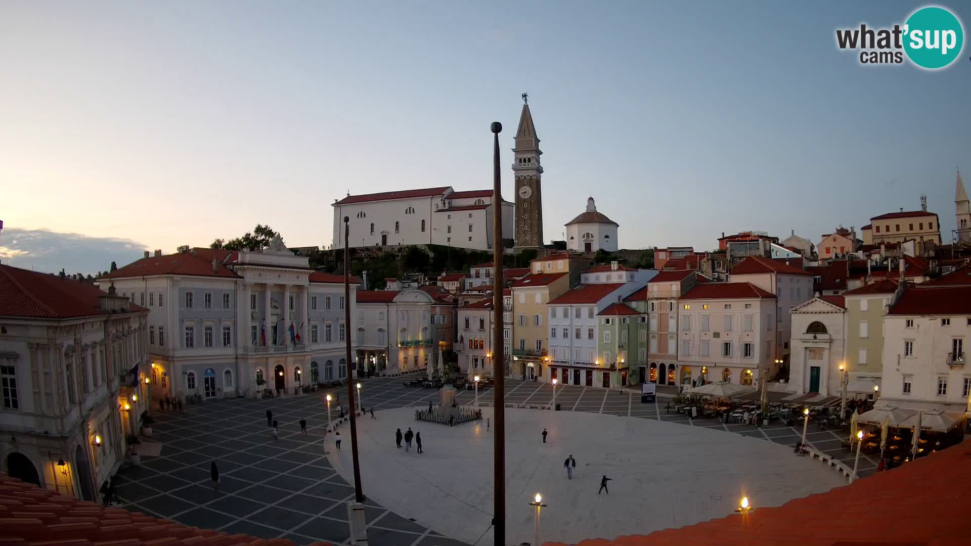 Webcam Pirano | Piran – Piazza Tartini – Art Hotel