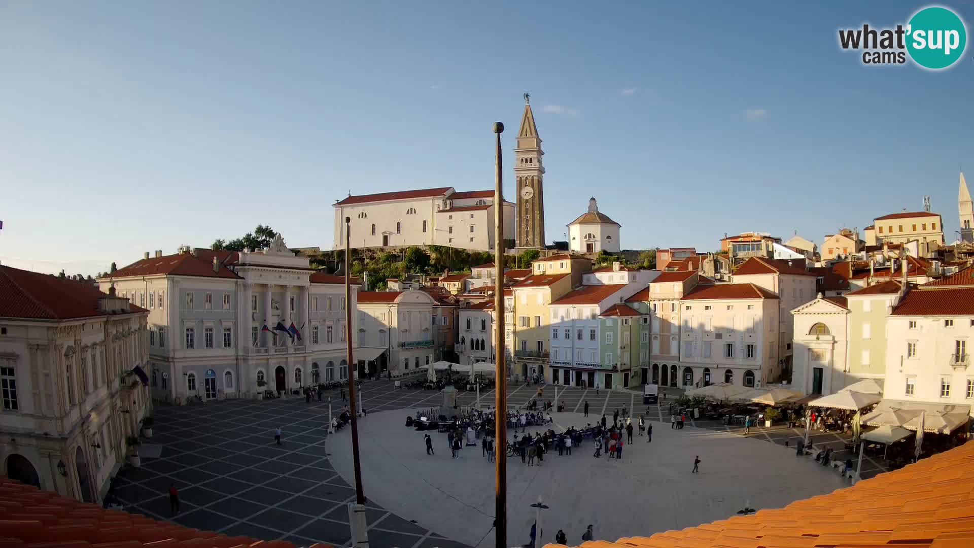 Web Kamera Piran – Trg Tartini