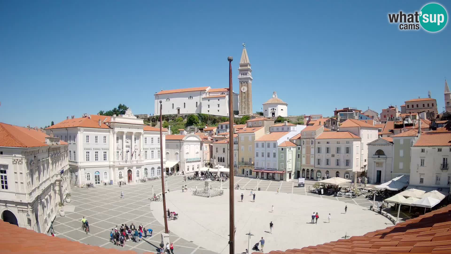 Kamera v živo Piran – Tartinijev trg