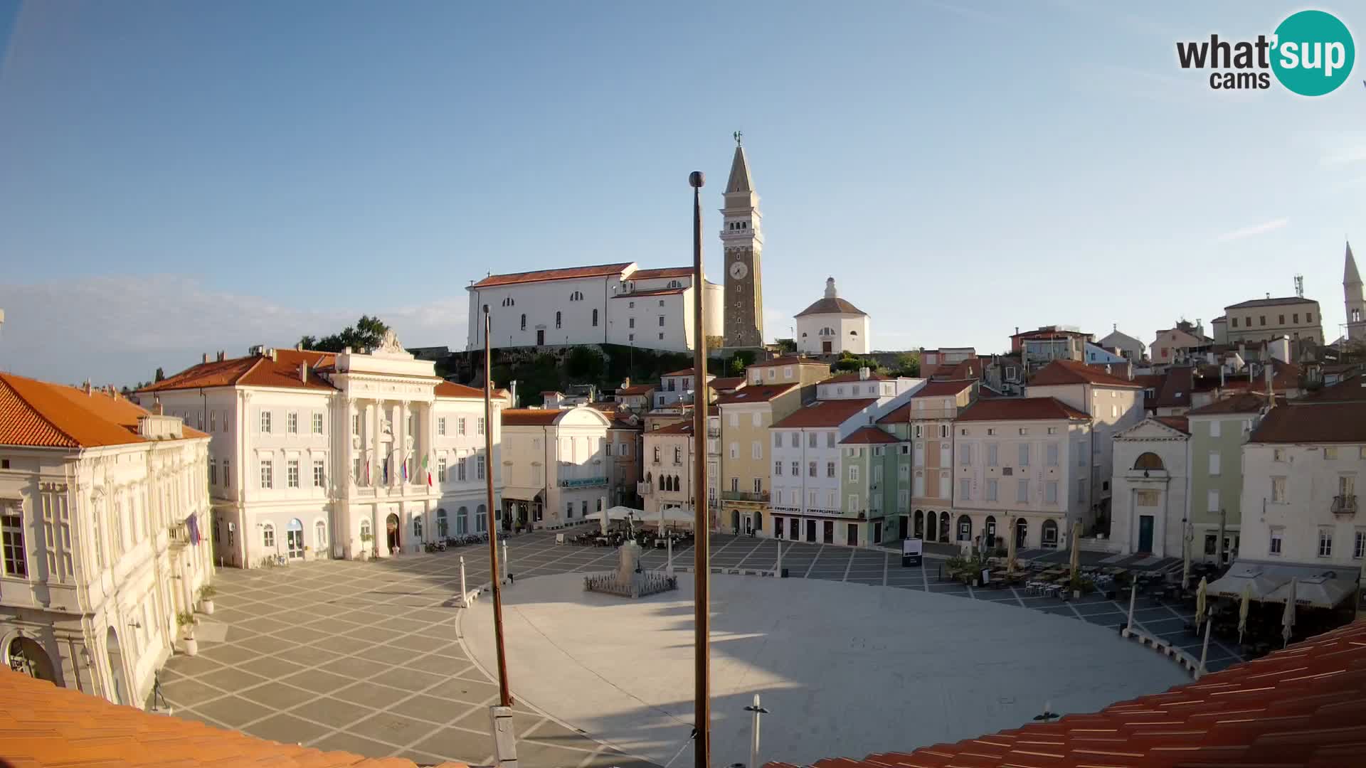 Kamera v živo Piran – Tartinijev trg