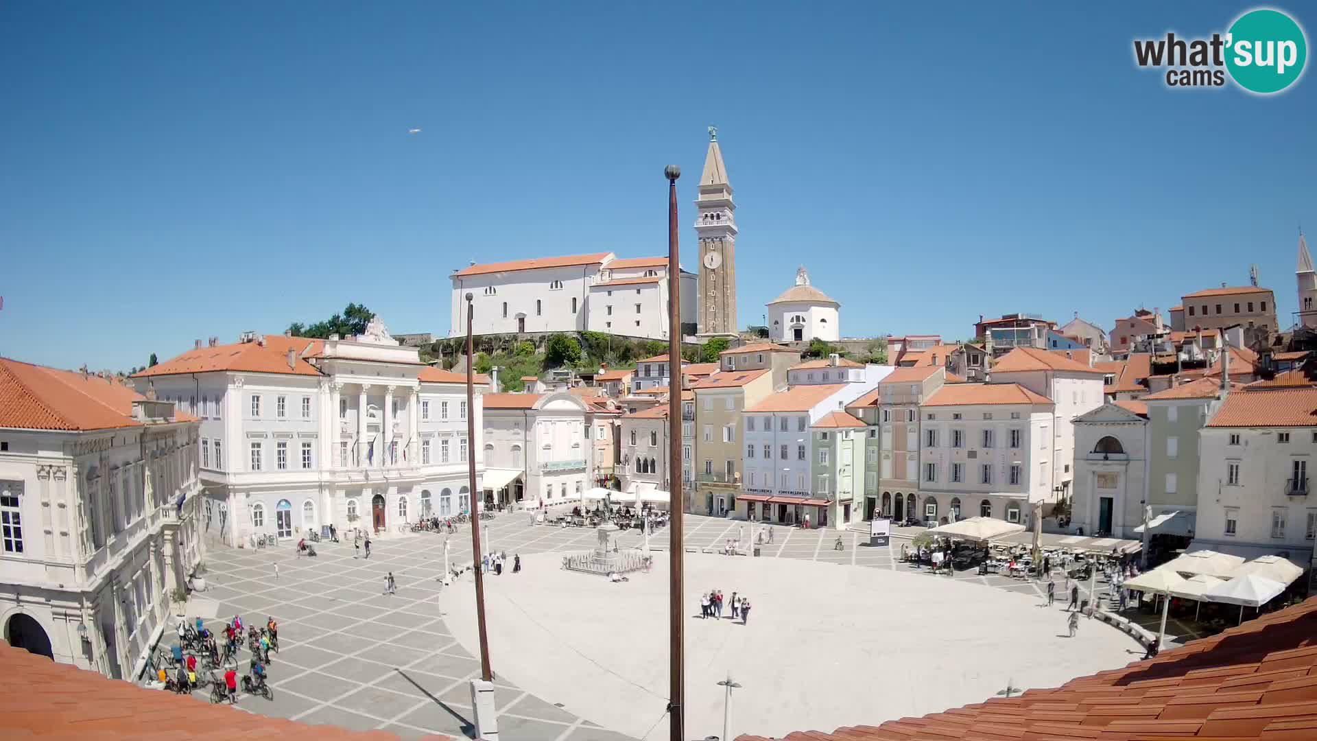 Web Kamera Piran – Trg Tartini