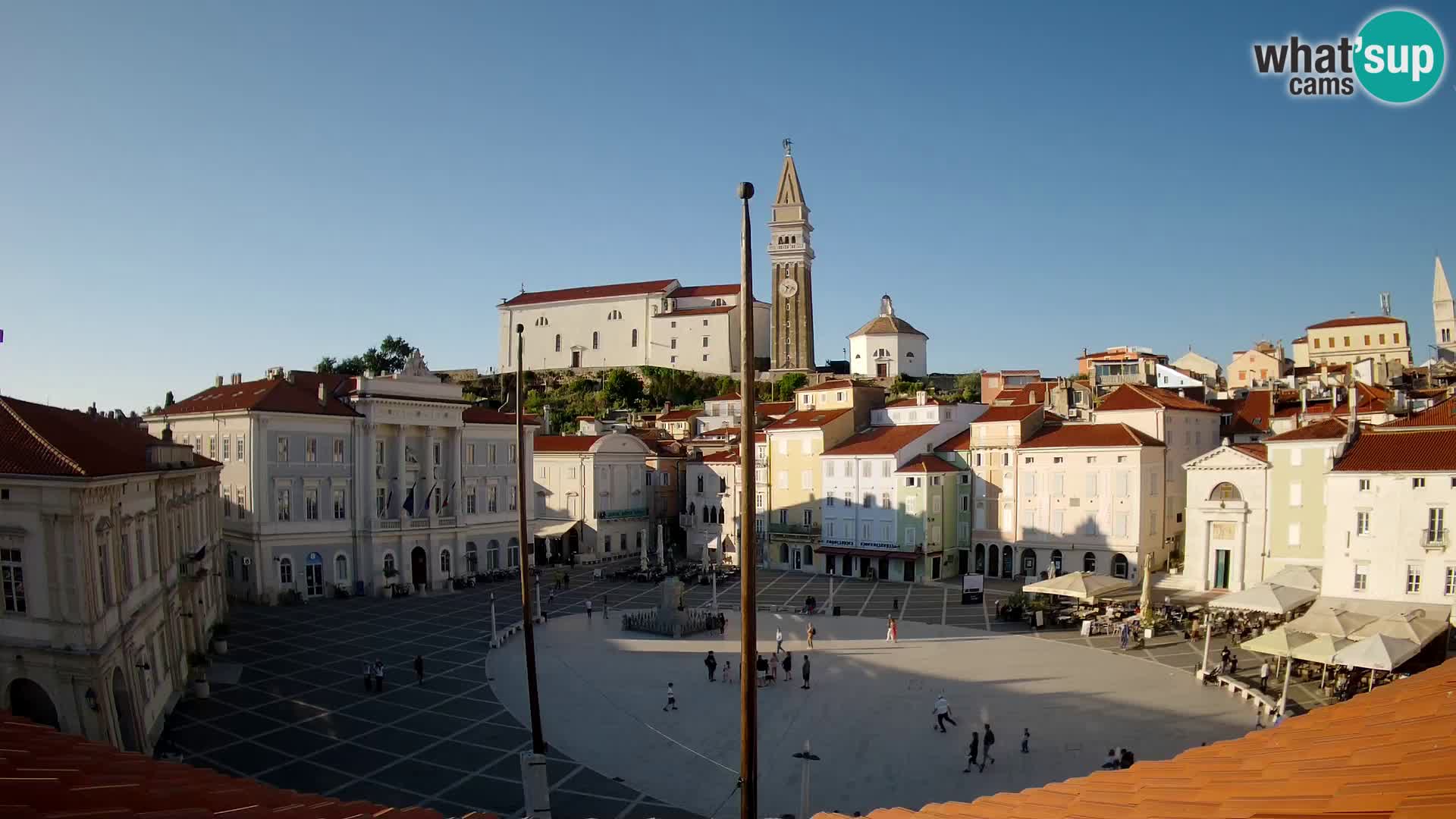Webcam Pirano | Piran – Piazza Tartini – Art Hotel