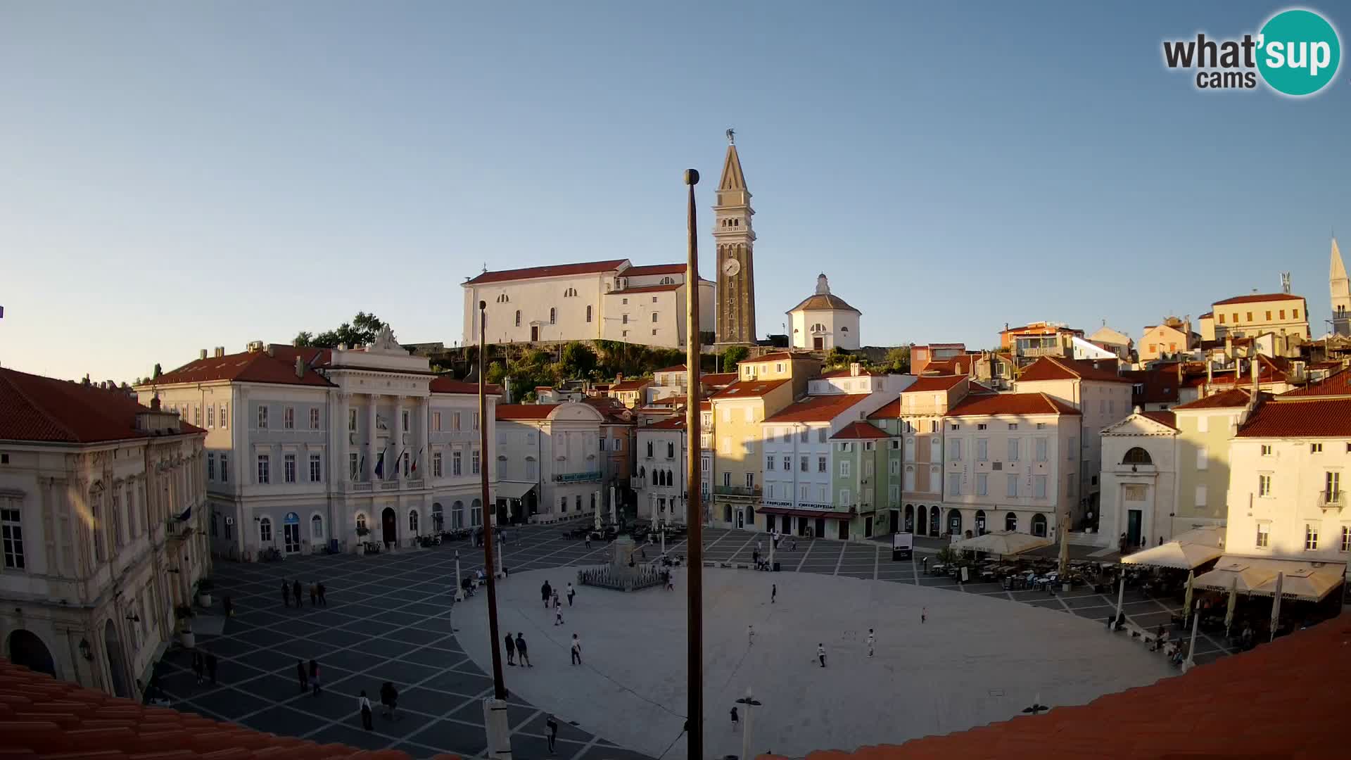 Webcam Piran – Plaza Tartini