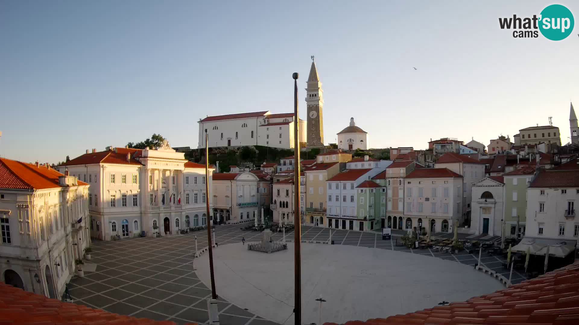 Web Kamera Piran – Trg Tartini