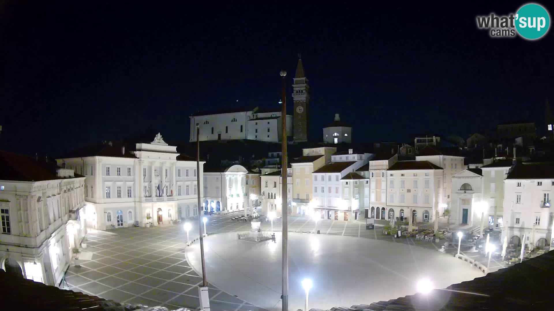 Webcam Piran – Plaza Tartini