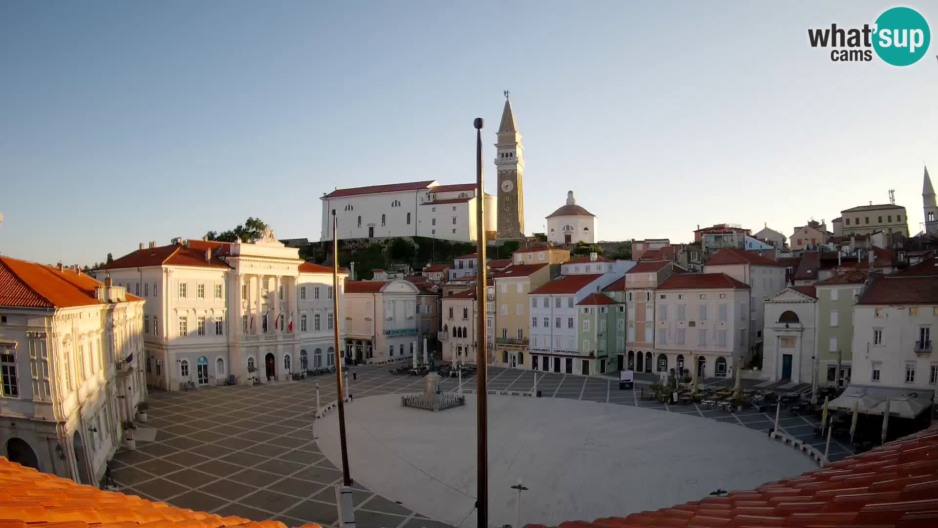 Web Kamera Piran – Trg Tartini