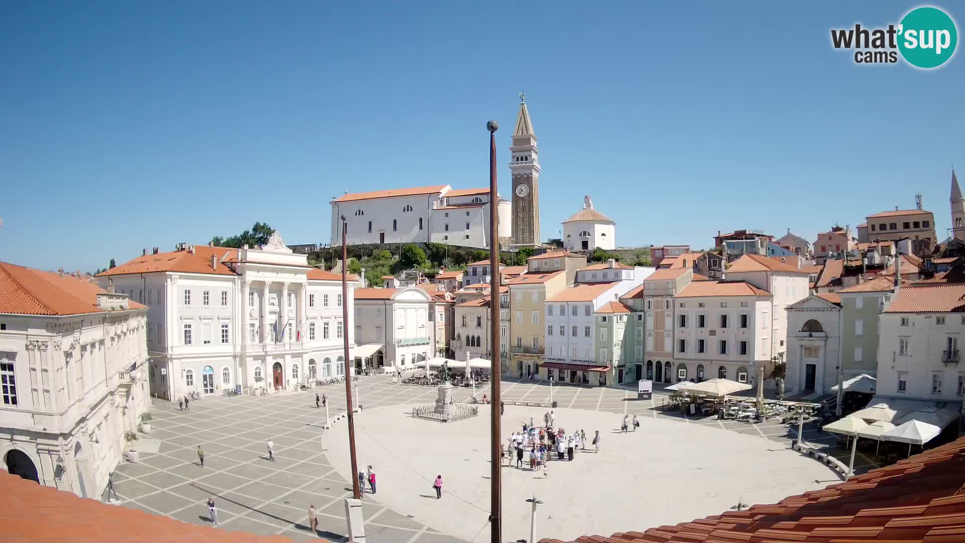 Kamera v živo Piran – Tartinijev trg