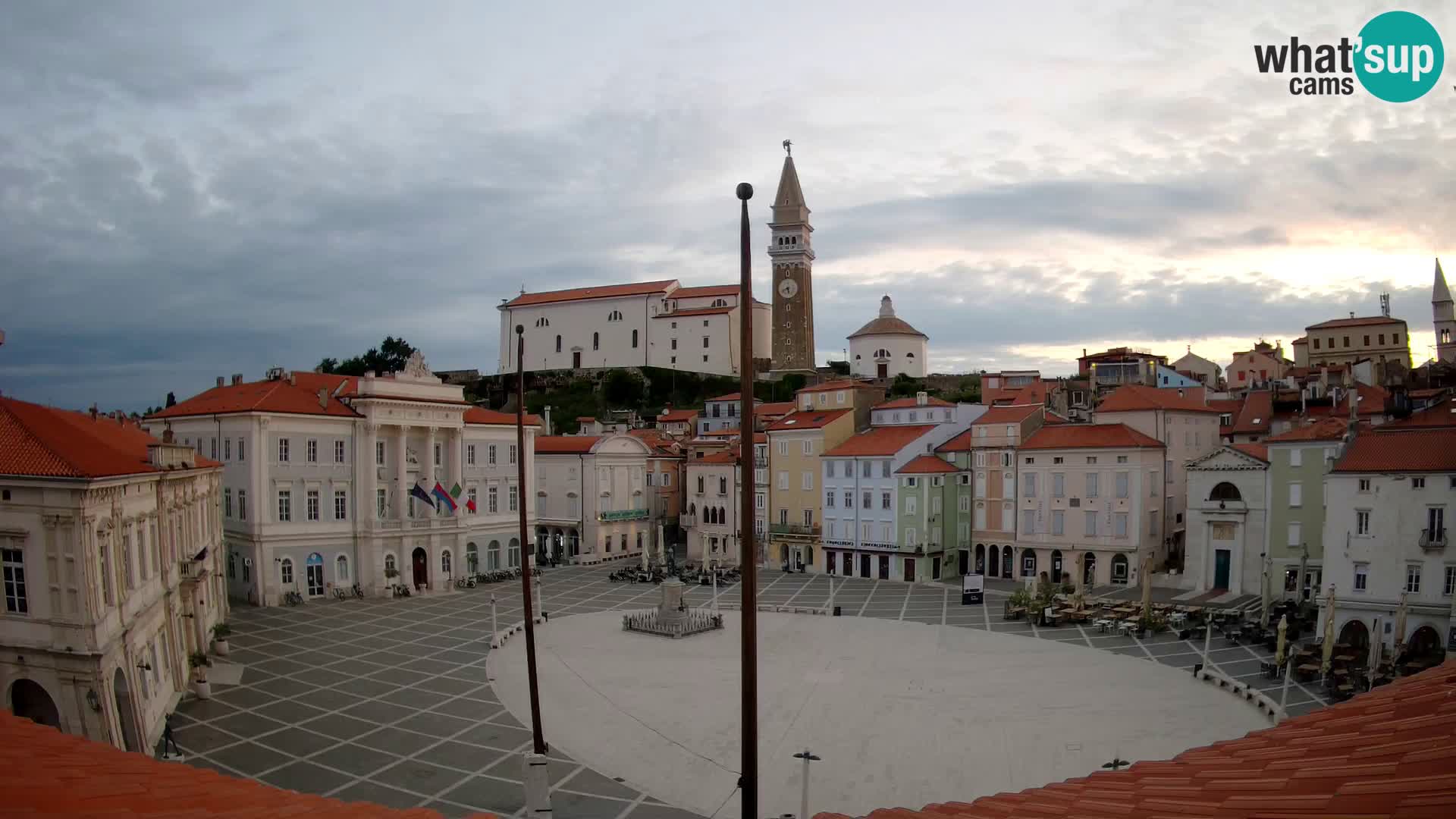 Webcam Pirano | Piran – Piazza Tartini – Art Hotel